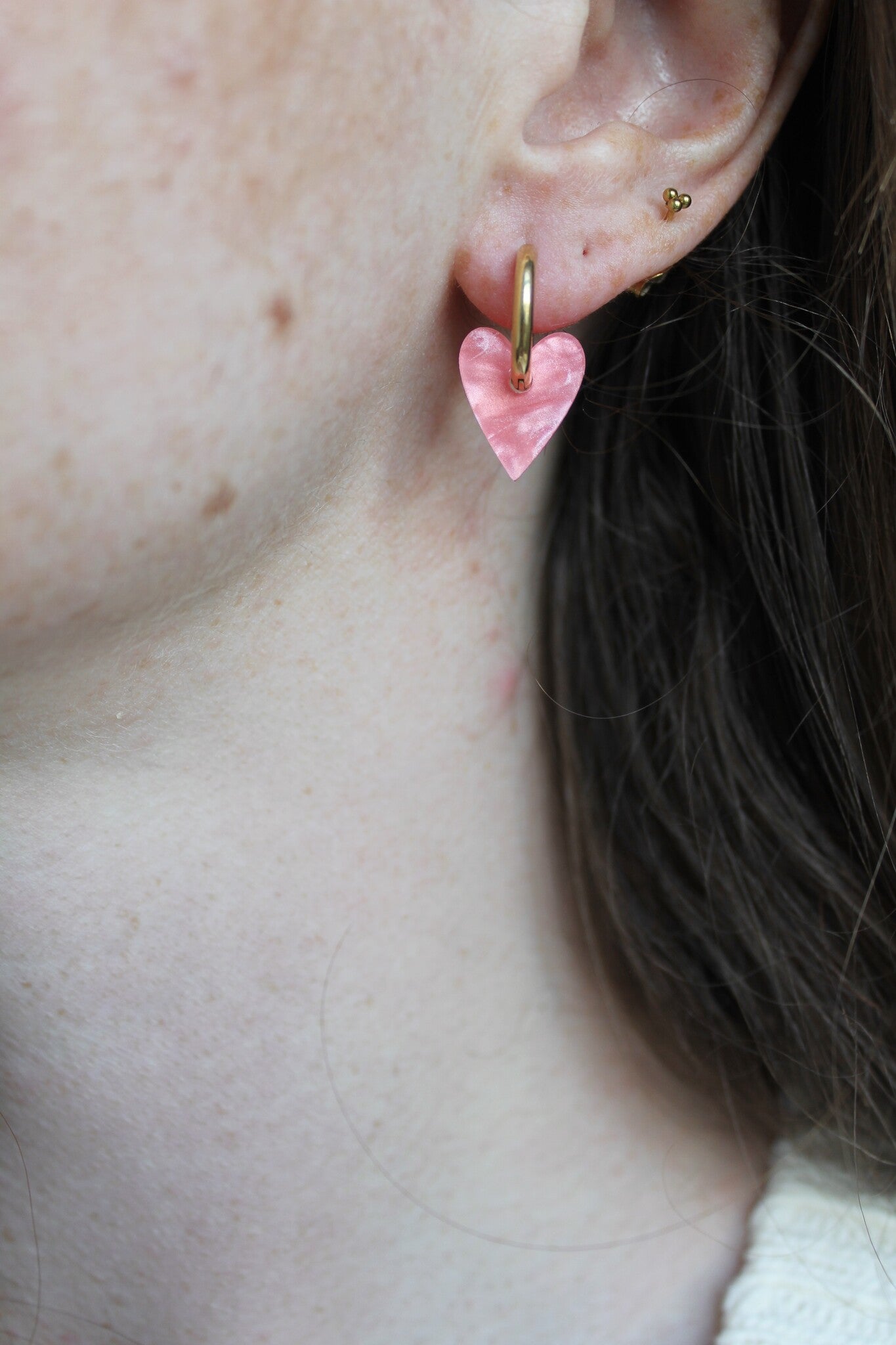 Hanne - Boucles d'oreilles - Acier inoxydable