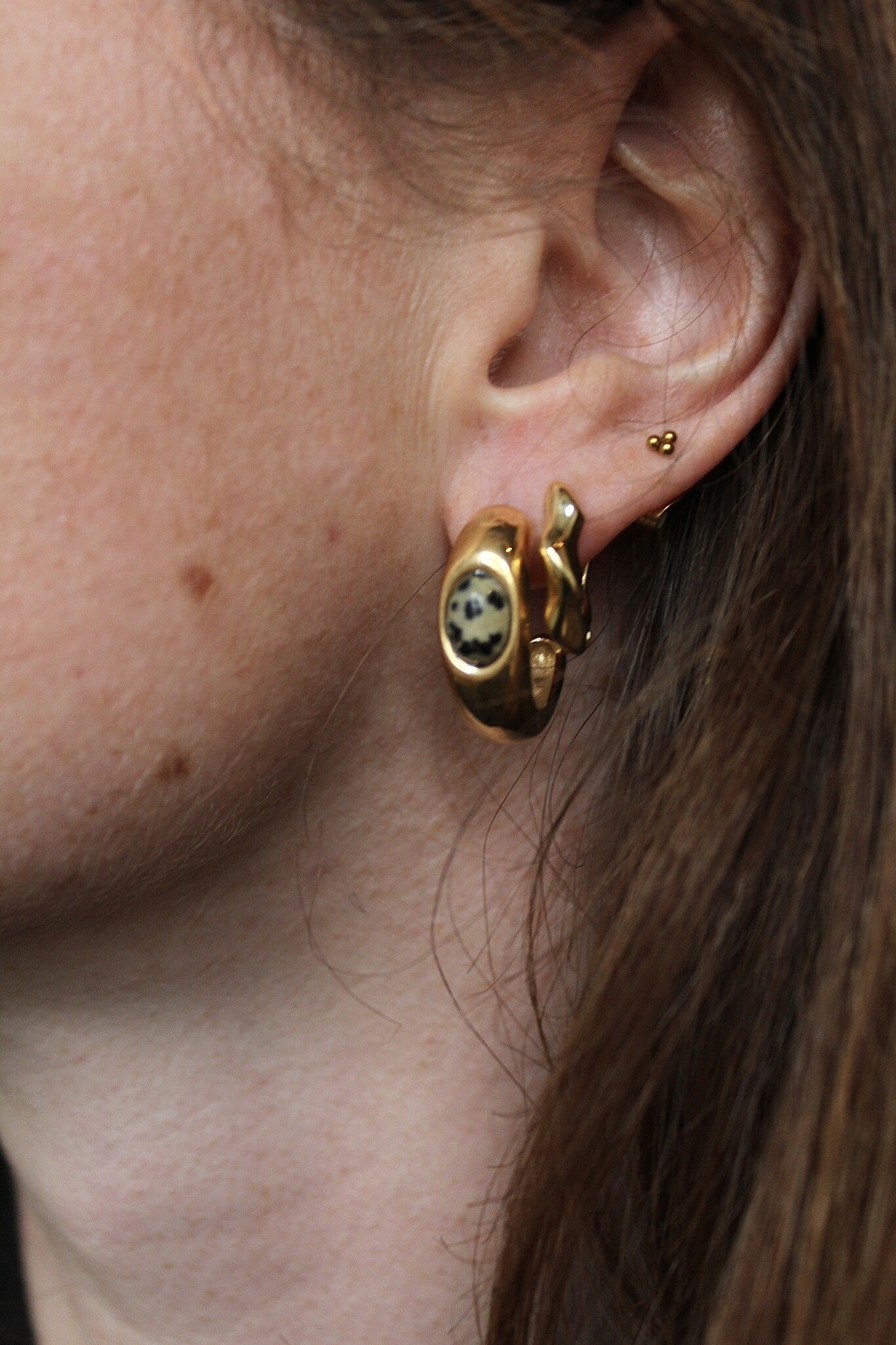 Fenne - Boucles d'oreilles - Acier inoxydable