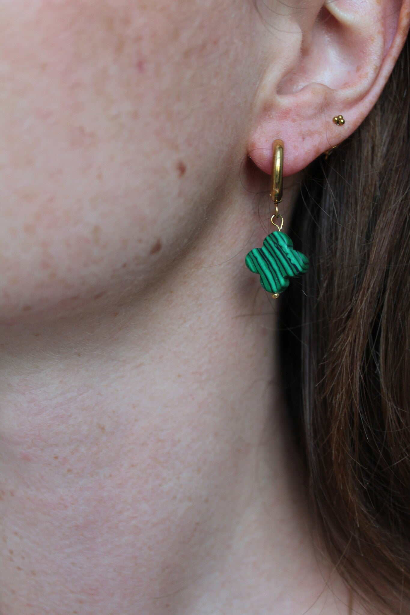 Lucky - Boucles d'oreilles - Acier inoxydable