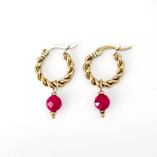 Loula - Boucles d'oreilles - Acier inoxydable