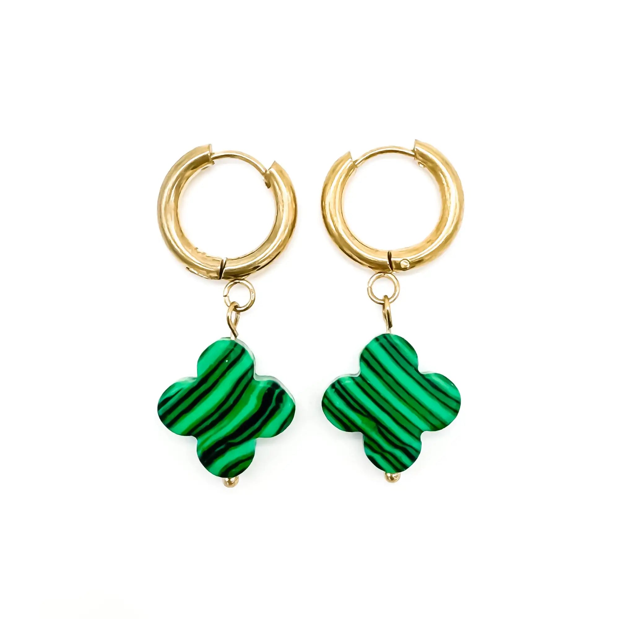 Lucky - Boucles d'oreilles - Acier inoxydable