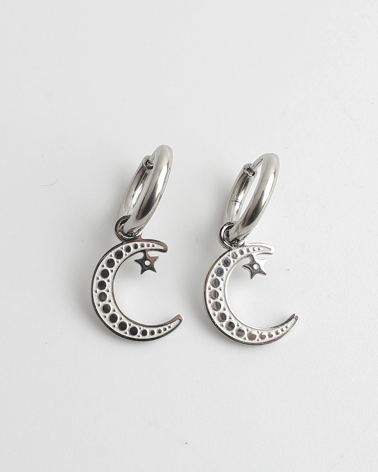 Take Me To The Moon - Boucles d'oreilles - Acier inoxydable