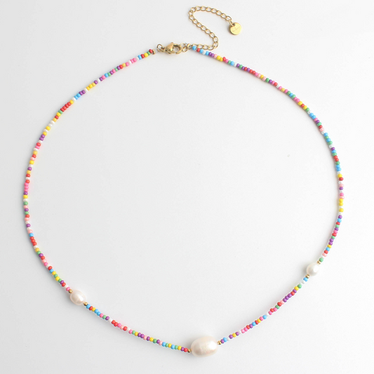 Perles, perles, perles - Collier - Acier inoxydable