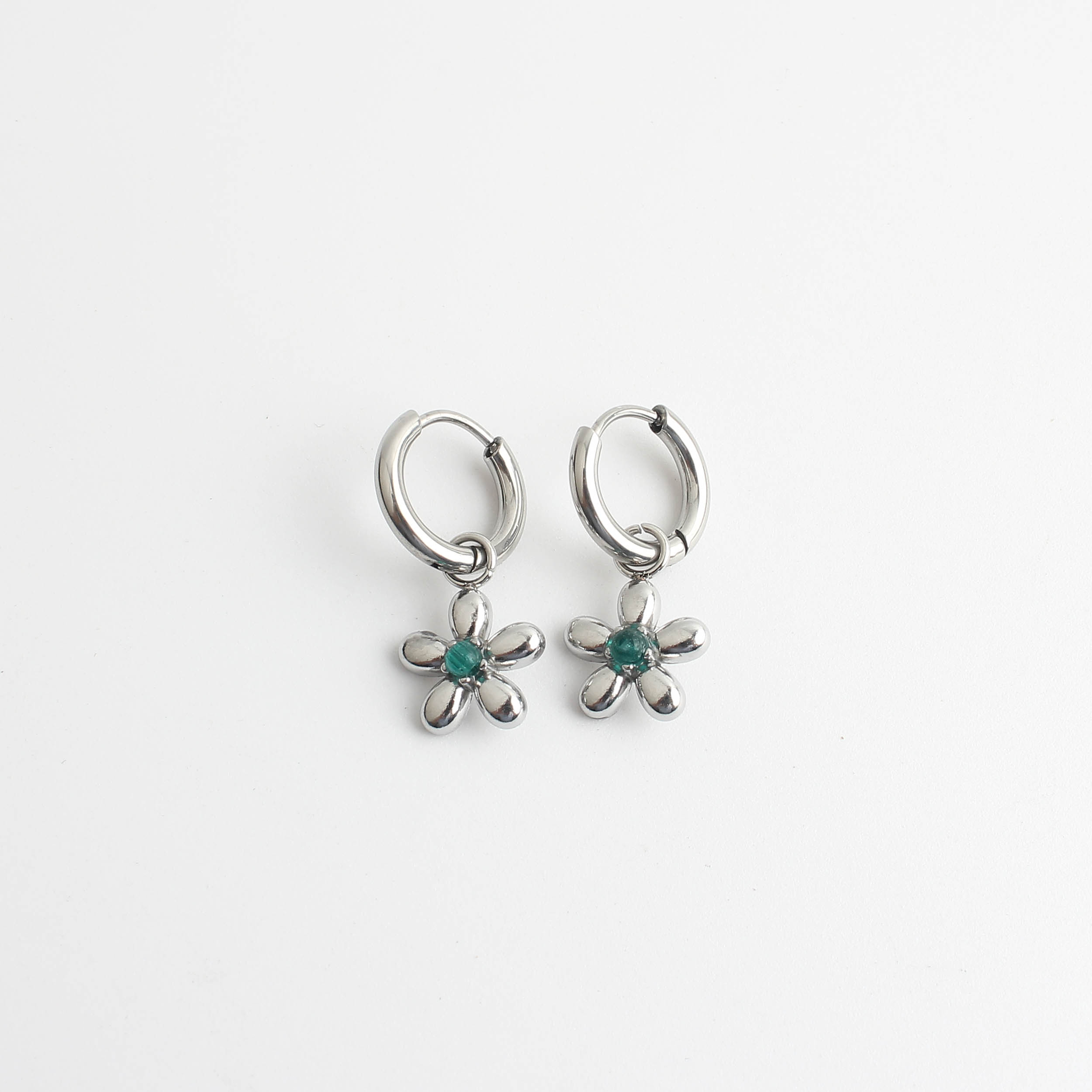 Poppy - Boucles d'oreilles - Acier inoxydable