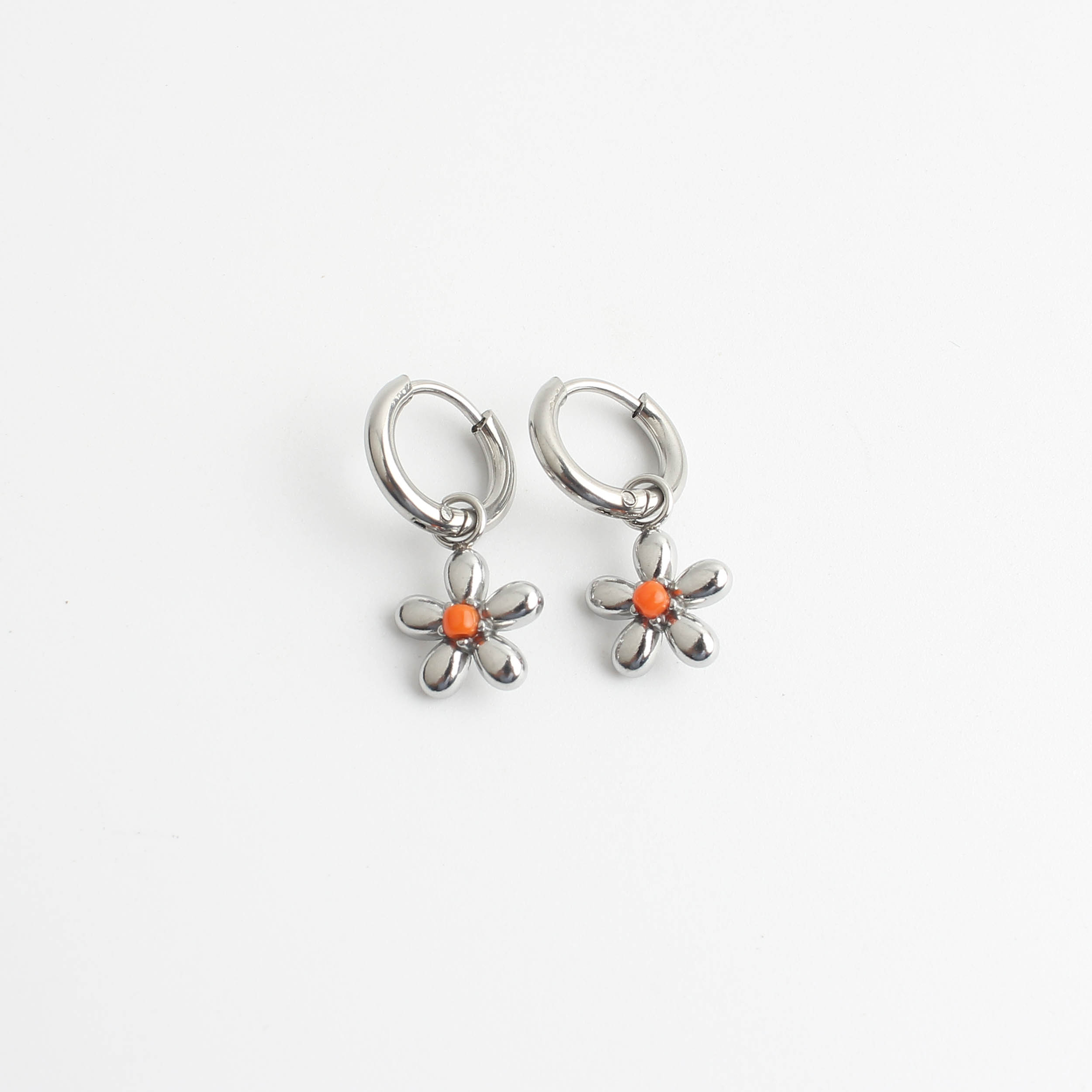 Poppy - Boucles d'oreilles - Acier inoxydable