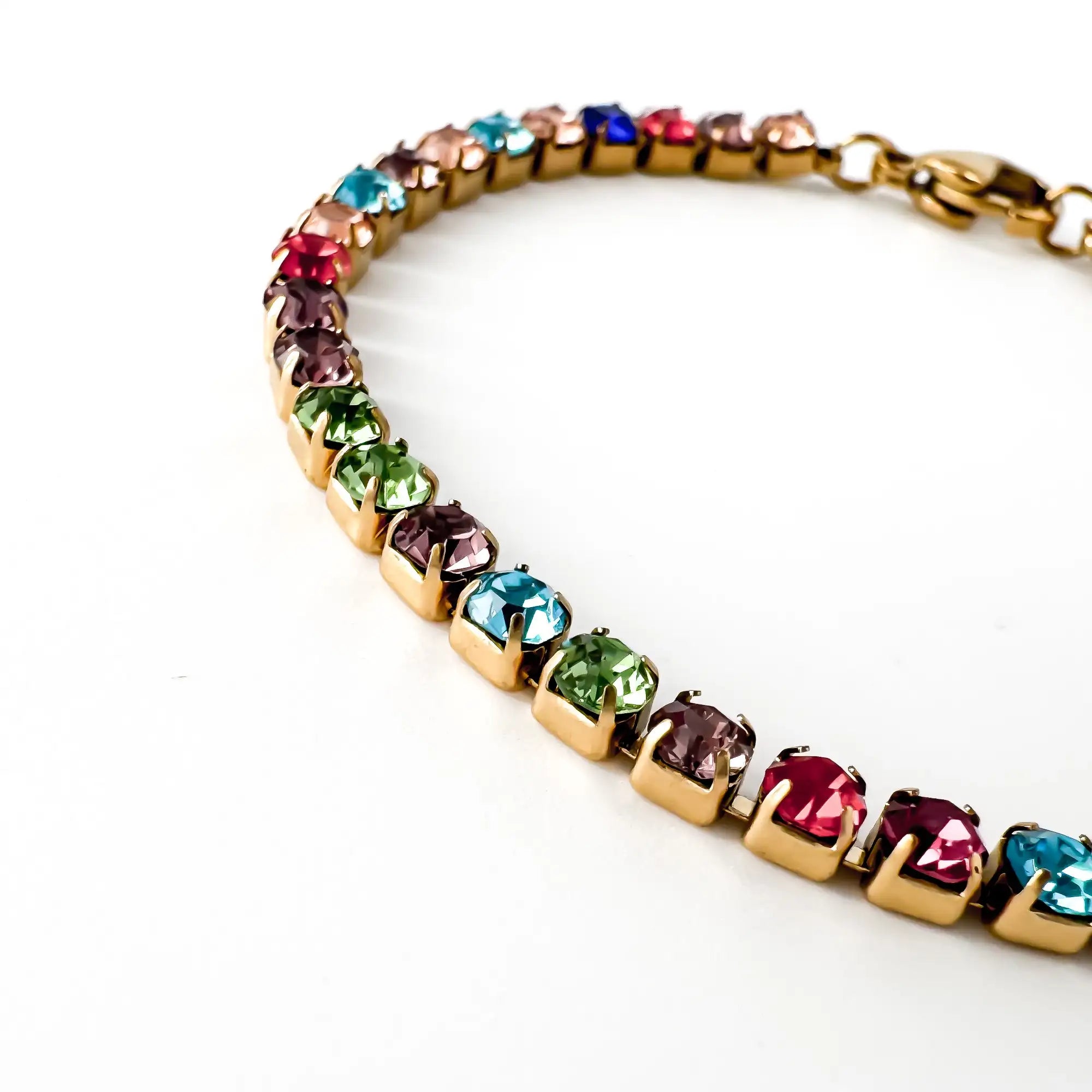 Paillettes arc-en-ciel - Bracelet - Acier inoxydable