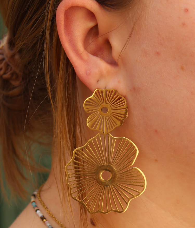 Dalia - Boucles d'oreilles - Acier inoxydable