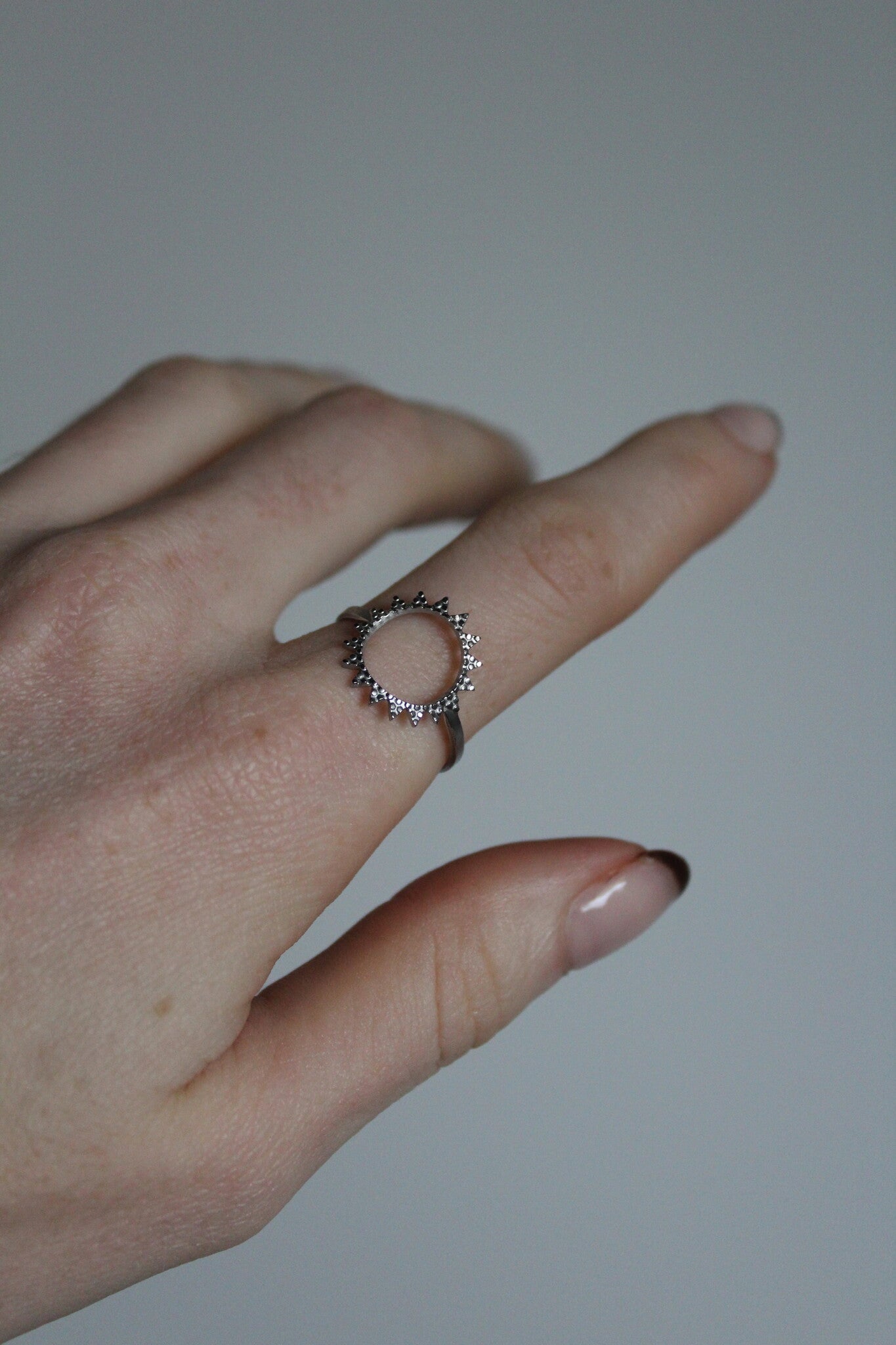 Sweet Sun - Bague - Acier inoxydable - Ajustable