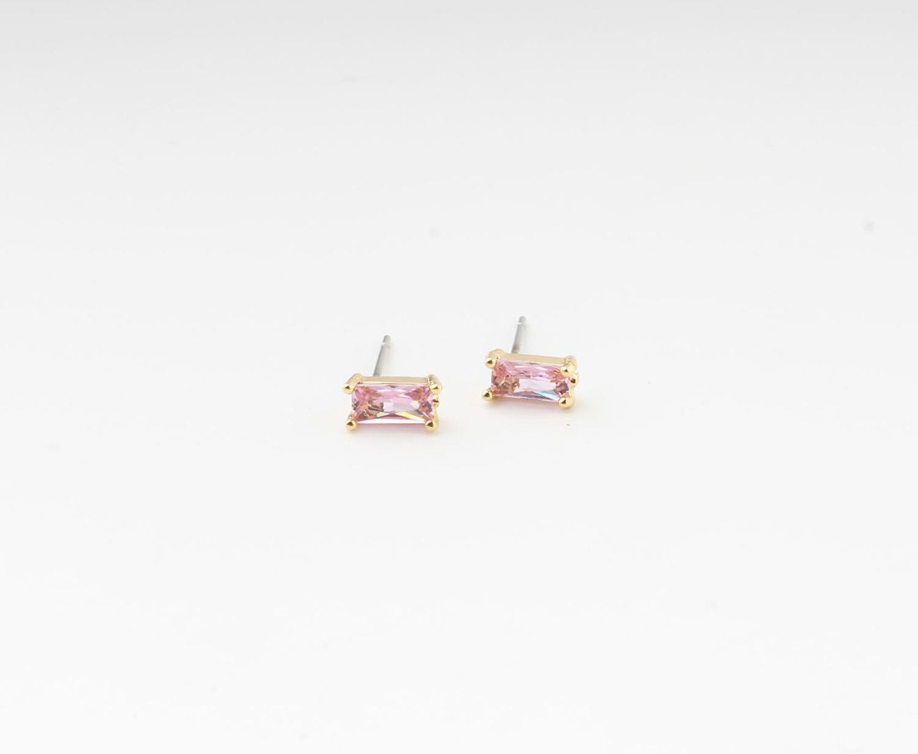 Diamant - Boucles d'oreilles - Boucles d'oreilles - Plaqué